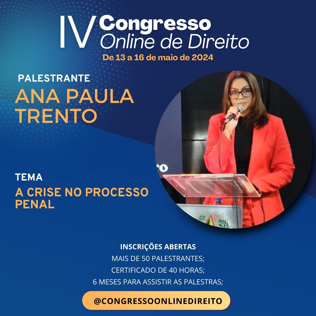 IV Congresso on line de Direito